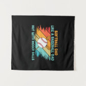 Grandfather Quotes | Baseball Dad Definition Wandteppich (Vorderseite (Horizontal))