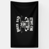 Grandfather Quotes | Best Biker Dad Banner (Vertikal)