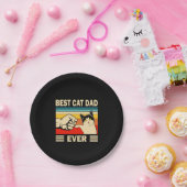 Grandfather Quotes | Best Cat Dad Ever Pappteller (Party)