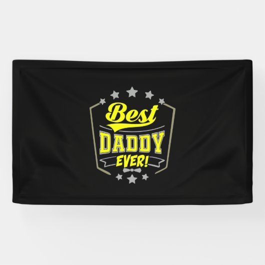 Grandfather Quotes | Best Daddy Ever Banner (Horizontal)
