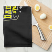 Grandfather Quotes | Best Daddy Ever Geschirrtuch (Viertel Falte)