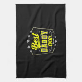 Grandfather Quotes | Best Daddy Ever Geschirrtuch (Vertikal)