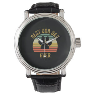 Grandfather Quotes Best Dog Dad Ever Armbanduhr