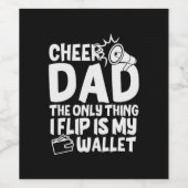 Grandfather Quotes | Cheer Dad The Only Thing Weinetikett (Einzelnes Label)