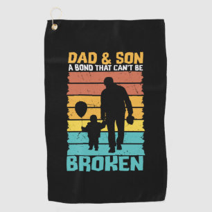 Grandfather Quotes   Dad And Son Golfhandtuch
