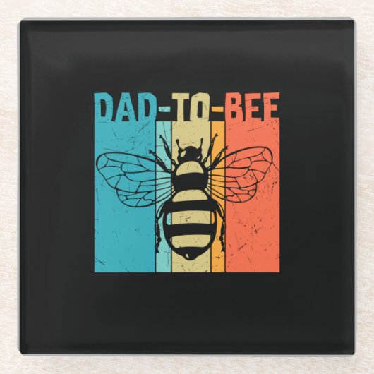 Grandfather Quotes | Dad To Bee Glasuntersetzer (Vorderseite)