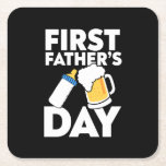 Grandfather Quotes | First Father's Day Rechteckiger Pappuntersetzer<br><div class="desc">Grandfather Quotes | First Father's Day</div>
