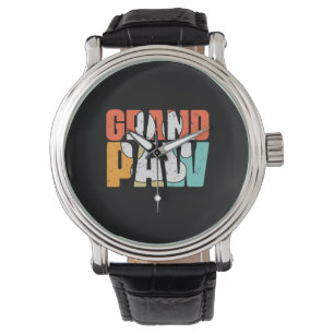 Grandfather Quotes   Grandpaw Dog Armbanduhr