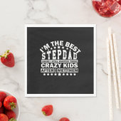 Grandfather Quotes | I Am The Best Stepdad Serviette (Beispiel)
