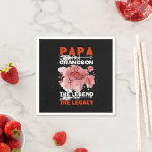 Grandfather Quotes | Papa And Grandson Serviette (Beispiel)