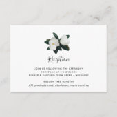 Grandiflora Empfang Card Begleitkarte (Vorderseite)