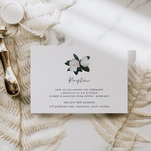 Grandiflora Empfang Card Begleitkarte