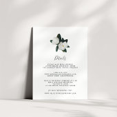 Grandiflora Guest Information Card Begleitkarte