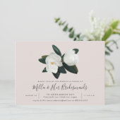 Grandiflora | Southern Magnolia Bridesmaids Brunch Einladung (Stehend Vorderseite)