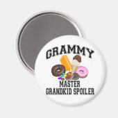 Grandkid Spoiler Grammy Magnet (Vorderseite/Rückseite)