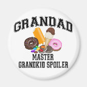 Grandkid Spoiler Grandad Magnet (Vorne)