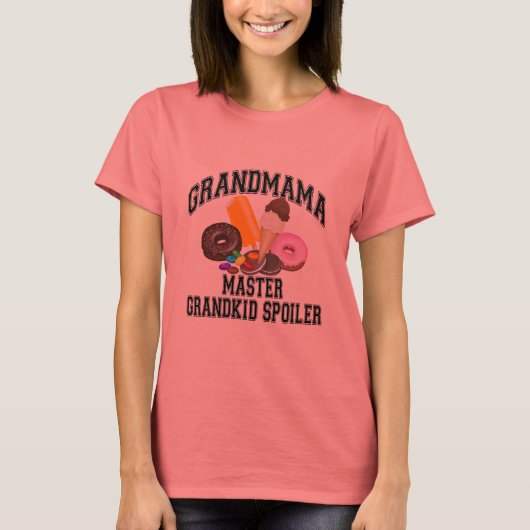 Grandkid Spoiler Grandmama T-Shirt (Vorderseite)