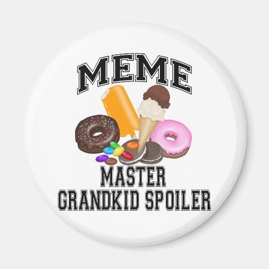 Grandkid Spoiler Meme Magnet (Vorne)