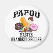 Grandkid Spoiler Papou Magnet (Vorne)
