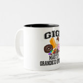 Grandkid-Verderber Gigi Zweifarbige Tasse (Vorderseite Links)