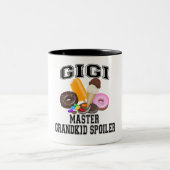 Grandkid-Verderber Gigi Zweifarbige Tasse (Mittel)
