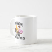 Grandkid-Verderber-Gramm Kaffeetasse (Vorderseite Links)