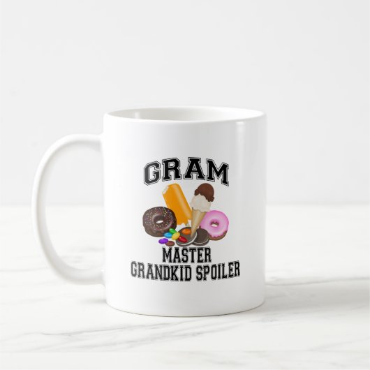 Grandkid-Verderber-Gramm Kaffeetasse (Links)