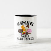 Grandkid-Verderber Mamaw Zweifarbige Tasse (Mittel)