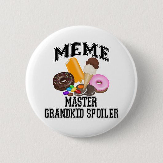 Grandkid-Verderber Meme Button (Vorderseite)