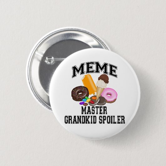 Grandkid-Verderber Meme Button (Vorne & Hinten)