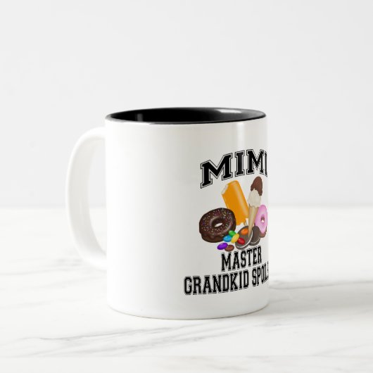 Grandkid-Verderber Mimi Zweifarbige Tasse (Vorderseite Links)