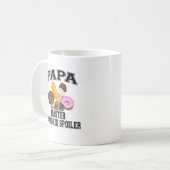 Grandkid-Verderber-Papa Kaffeetasse (Vorderseite Links)
