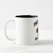 Grandkid-Verderber-Papaya Zweifarbige Tasse (Links)