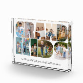 Grandkids 9 Foto Collage, Geschenk für Großeltern (Rechts)