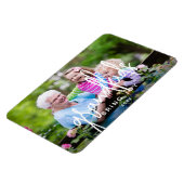 Grandkids bringen Joy-Foto Magnet (Linke Seite)