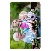 Grandkids bringen Joy-Foto Magnet (Vertikal)