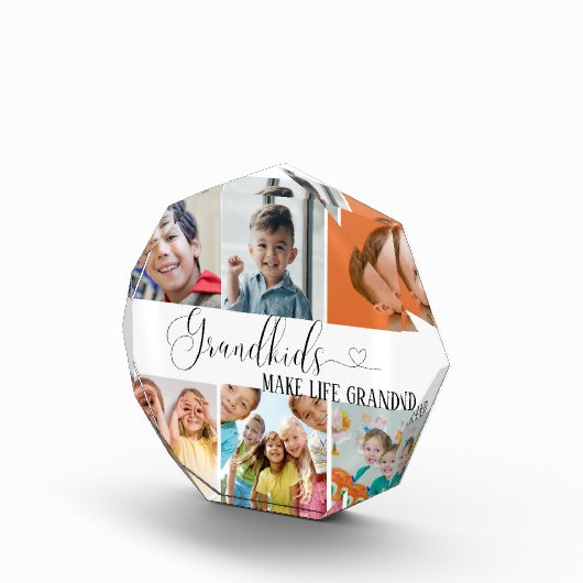 Grandkids Collage für Oma Geschenkblöcke aus Foto (Rechts)