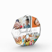 Grandkids Collage für Oma Geschenkblöcke aus Foto (Links)