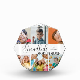 Grandkids Collage für Oma Geschenkblöcke aus Foto
