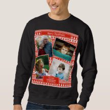 Grandkids Foto Frohe Weihnachten Ugly Sweater