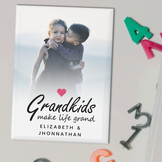 Grandkids Foto Keepake Großeltern Tagesgeschenk Magnet