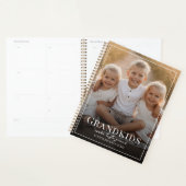 Grandkids Make Life Grand Grandparent Custom Photo Planer (Anzeige)