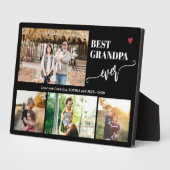 Grandkids photo collage best grandpa ever fotoplatte (Seite)
