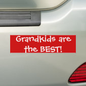 Grandkids sind das Beste! Autoaufkleber (Auf Auto)