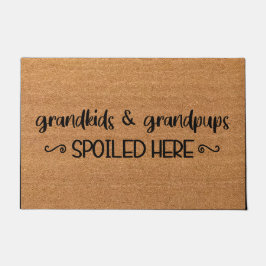 Grandkids Welcome Doormat, Grandeltern Geschenk Fußmatte