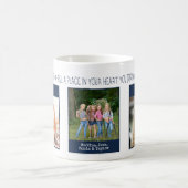 Grandkinder füllen einen Platz Angebot 3 Foto Blau Kaffeetasse (Mittel)