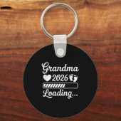 Grandma 2026 Loading Pregnancy Announcement New Gr Schlüsselanhänger (Vorderseite)