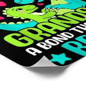 Grandma And Grandson A Bond That Can't Be Broken D Poster (Ecke)