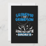 Grandma And Grandson A Bond That Can't Be Broken Einladung<br><div class="desc">Grandma And Grandson A Bond That Can't Be Broken</div>