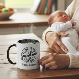 Grandma Announcement Mug Gift Tasse
